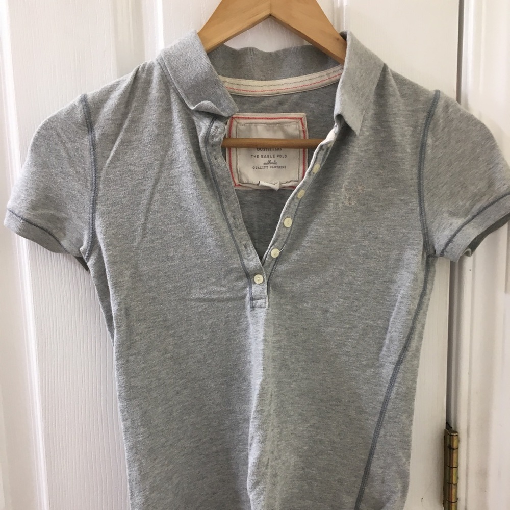 EUC Women’s Small American Eagle 🦅 Polo Tee